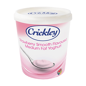 Crickley Dairy - Yogurt_LowFat_1kg_Smooth-Strawberry